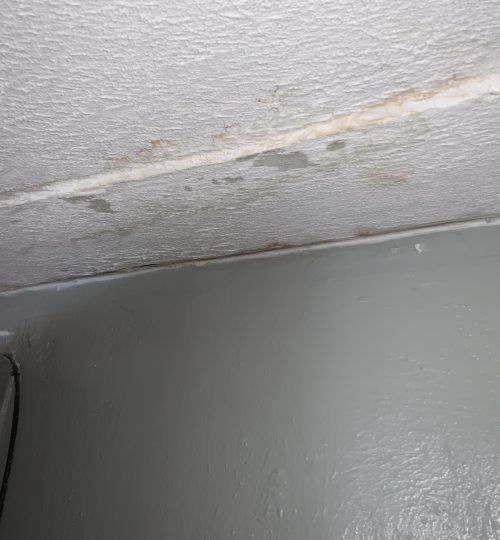 Roof Leak water damage